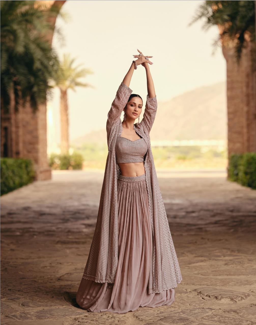 Sayuri Jewel Chinno Silk Real Georgette Wedding Wear Gown Catalog

